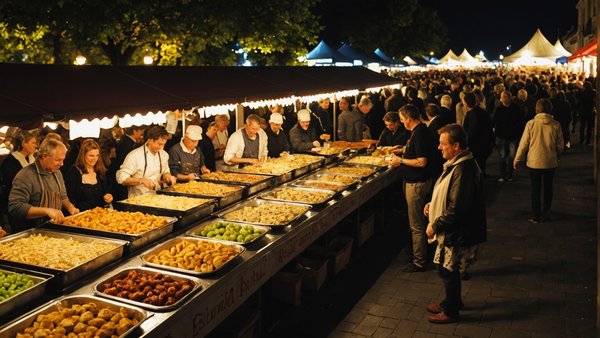 Marchés nocturnes royan : festin et animations au manoir henri iv