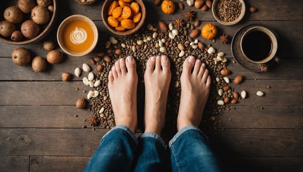 Magie des pieds : explorez des photos uniques et variées